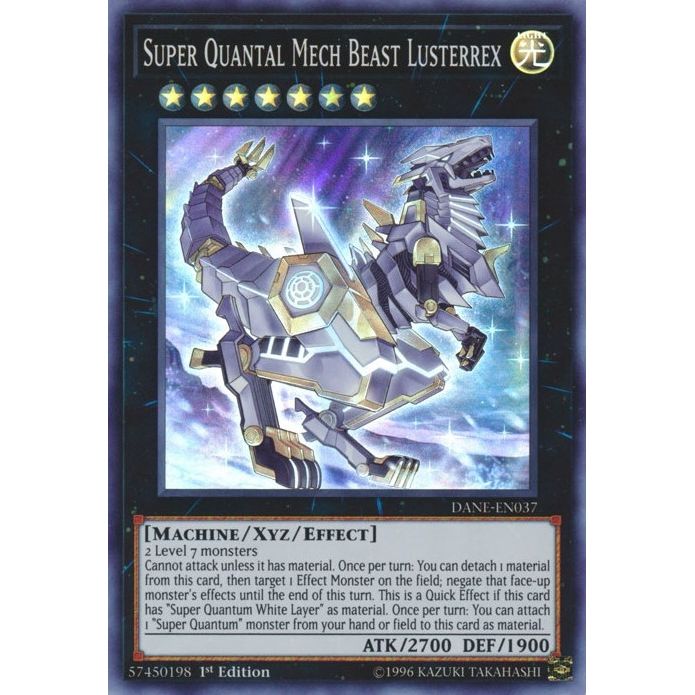 Image for Super Quantal Mech Beast Lusterrex (DANE-EN037) (DANE) - YuGiOh