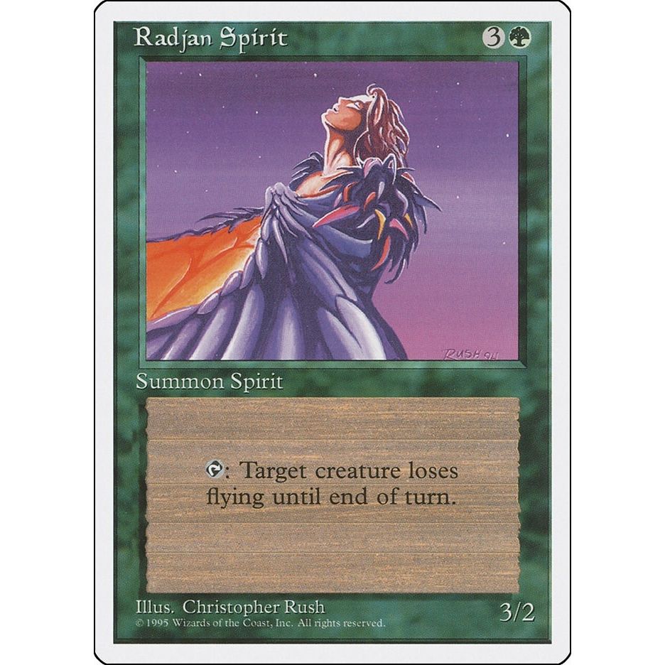 Image for Radjan Spirit (4ED) - Magic: The Gathering