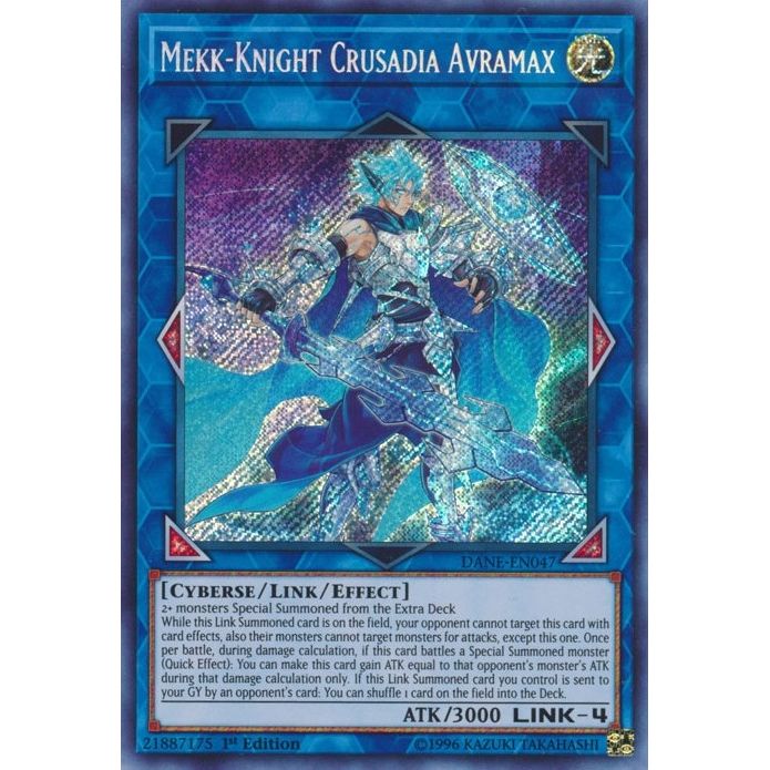 Image for Mekk-Knight Crusadia Avramax (DANE-EN047) (DANE) - YuGiOh