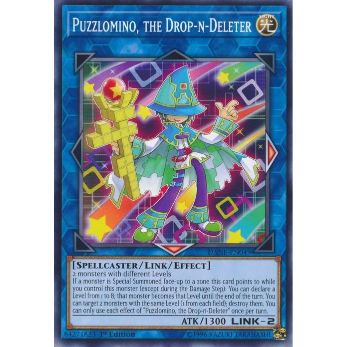 Image for Puzzlomino, the Drop-n-Deleter (DANE-EN049) (DANE) - YuGiOh