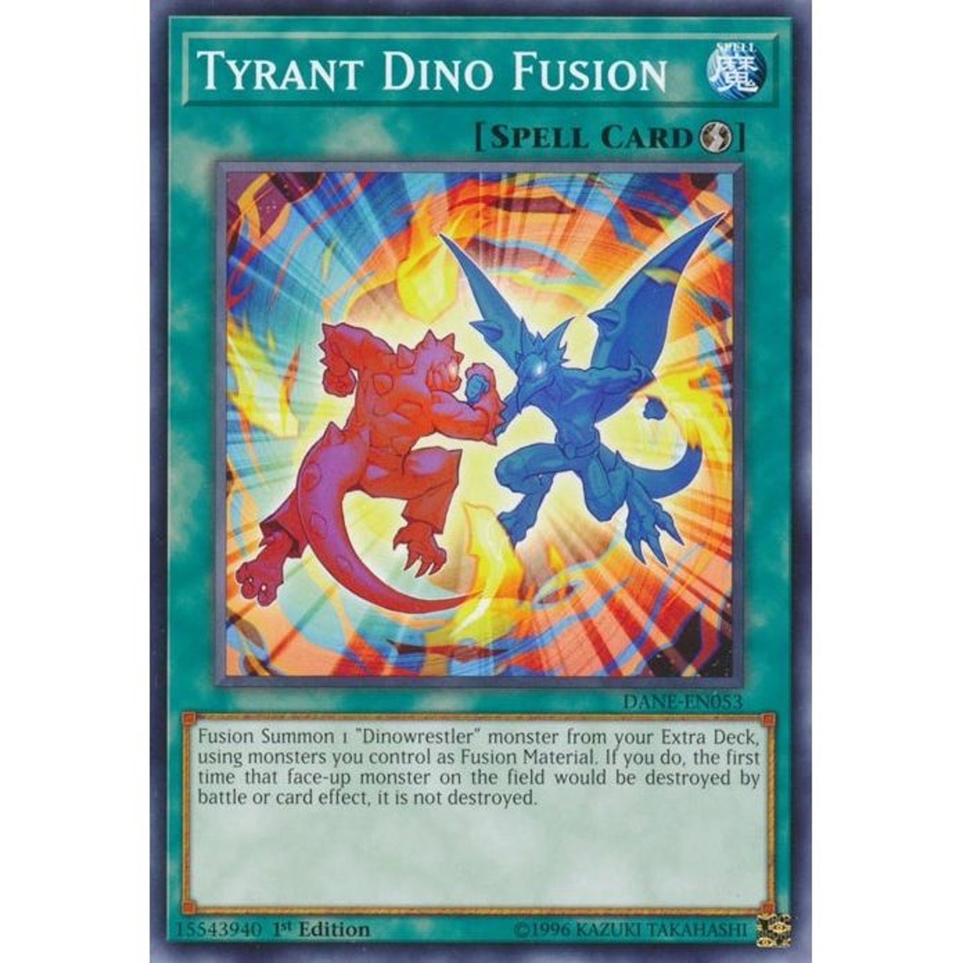 Image for Tyrant Dino Fusion (DANE-EN053) (DANE) - YuGiOh