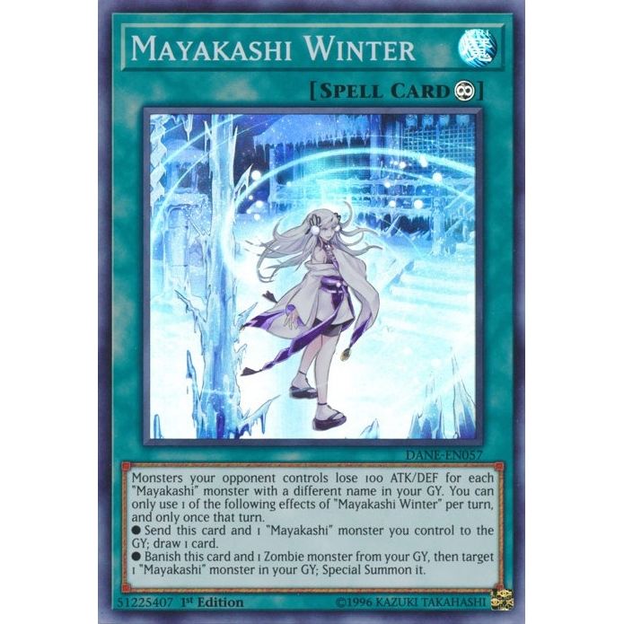 Image for Mayakashi Winter (DANE-EN057) (DANE) - YuGiOh