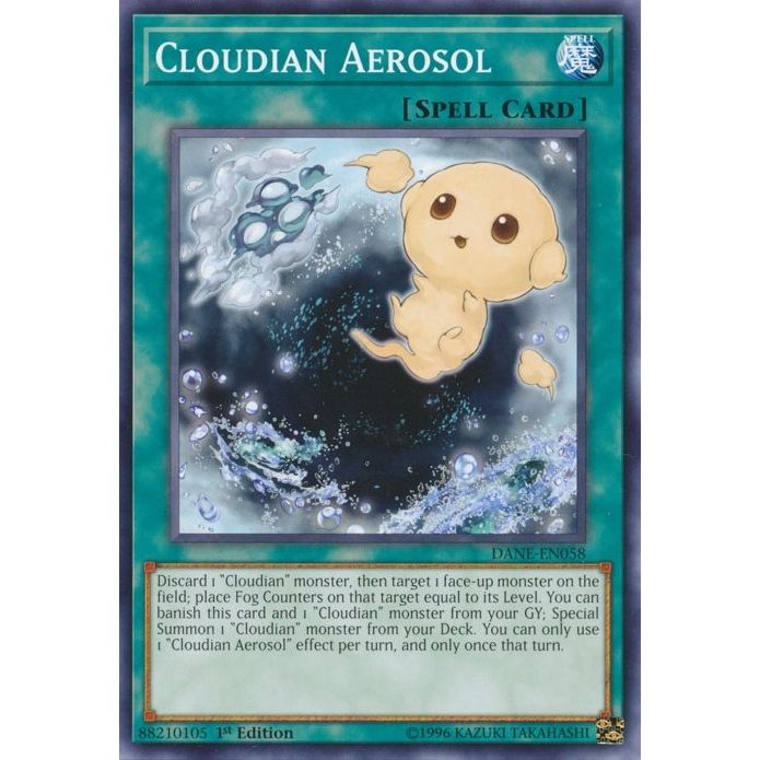 Image for Cloudian Aerosol (DANE-EN058) (DANE) - YuGiOh