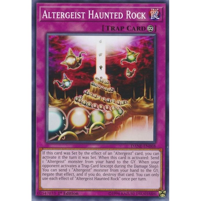Image for Altergeist Haunted Rock (DANE-EN068) (DANE) - YuGiOh