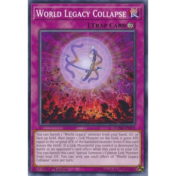 Image for World Legacy Collapse (DANE-EN075) (DANE) - YuGiOh