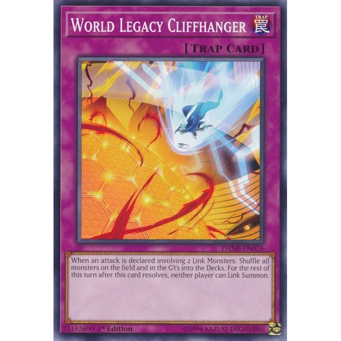 Image for World Legacy Cliffhanger (DANE-EN076) (DANE) - YuGiOh