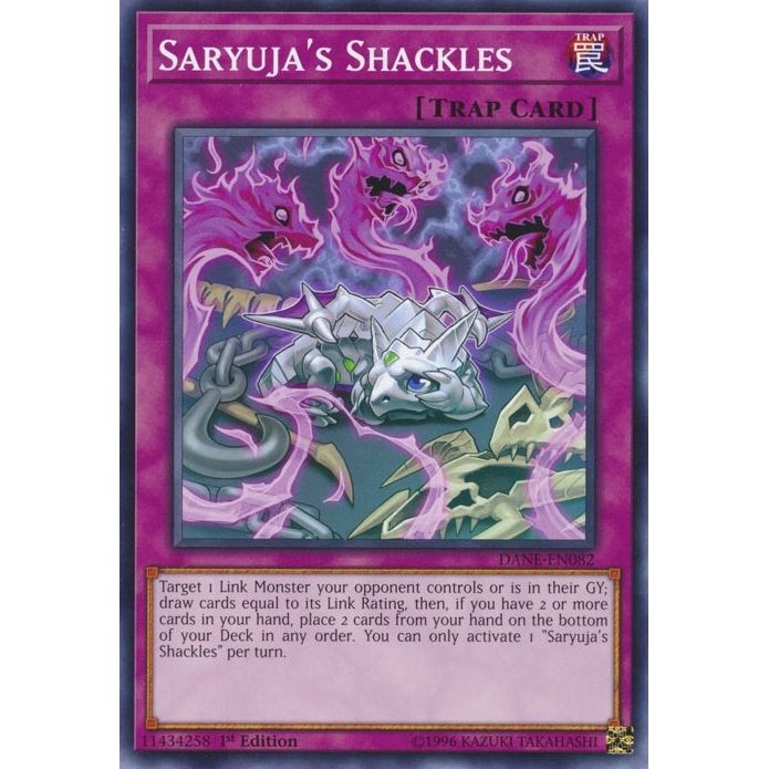Image for Saryuja's Shackles (DANE-EN082) (DANE) - YuGiOh