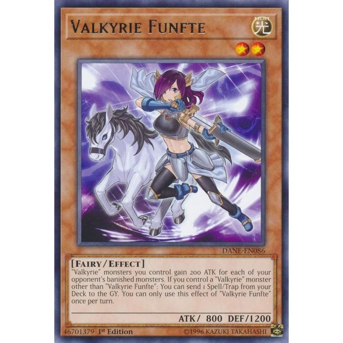 Image for Valkyrie Funfte (DANE-EN086) (DANE) - YuGiOh