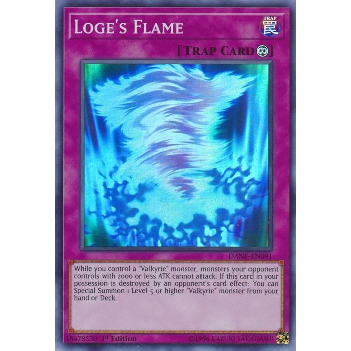 Image for Loge's Flame (DANE-EN091) (DANE) - YuGiOh