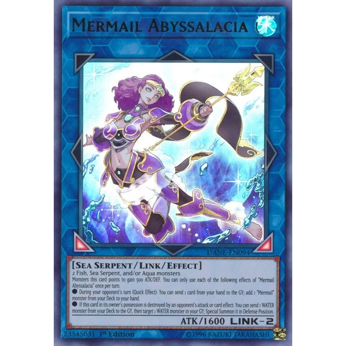 Image for Mermail Abyssalacia (DANE-EN094) (DANE) - YuGiOh