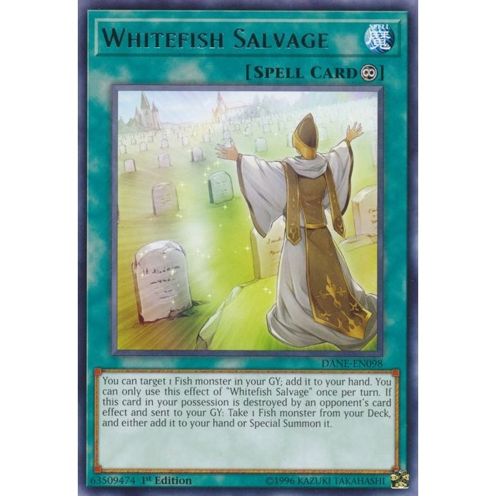 Image for Whitefish Salvage (DANE-EN098) (DANE) - YuGiOh
