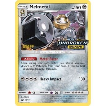 Image for Melmetal - SM181 (Prerelease) [Staff] (SM181) (SMP) - Pokemon