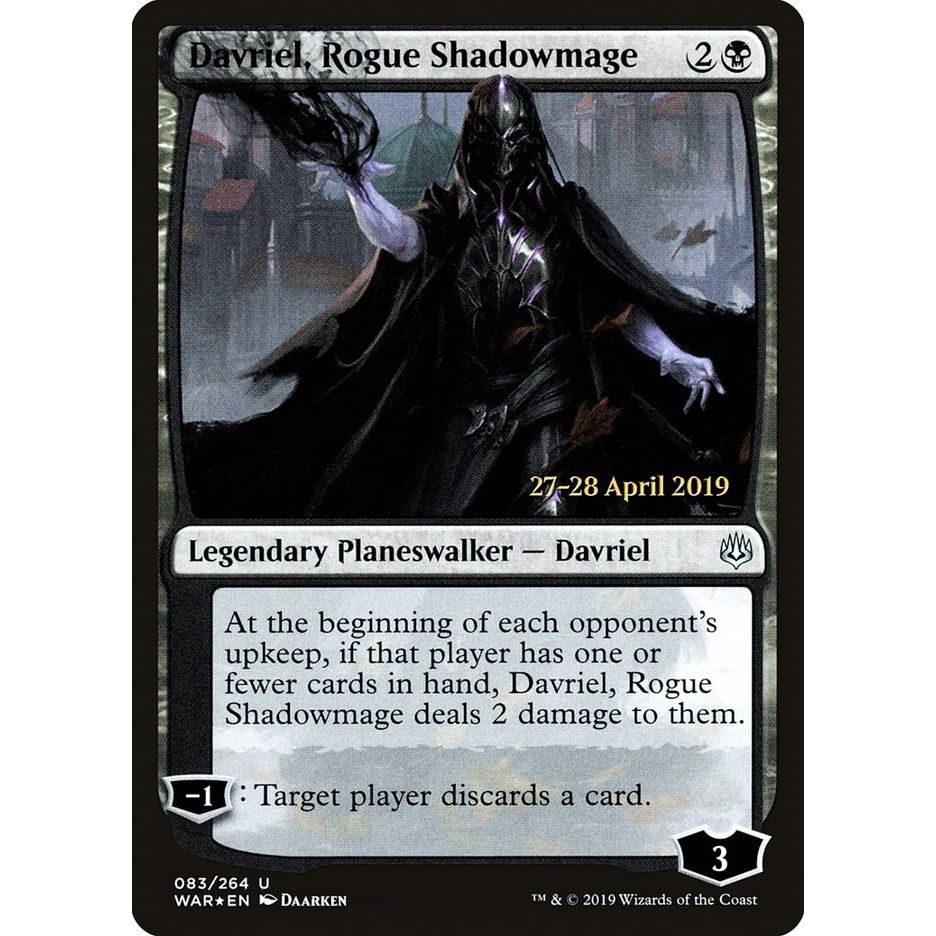Image for Davriel, Rogue Shadowmage (83) (PRE) - Magic: The Gathering