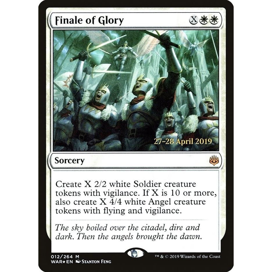 Image for Finale of Glory (12) (PRE) - Magic: The Gathering