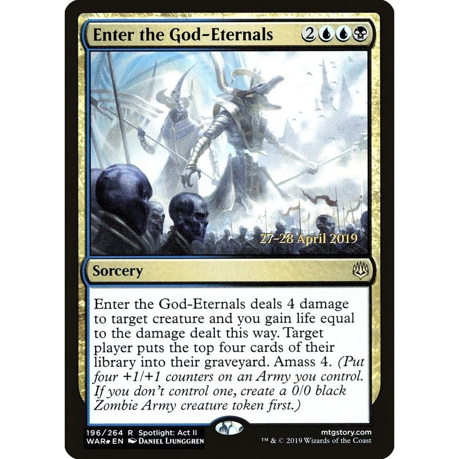 Image for Enter the God-Eternals (196) (PRE) - Magic: The Gathering
