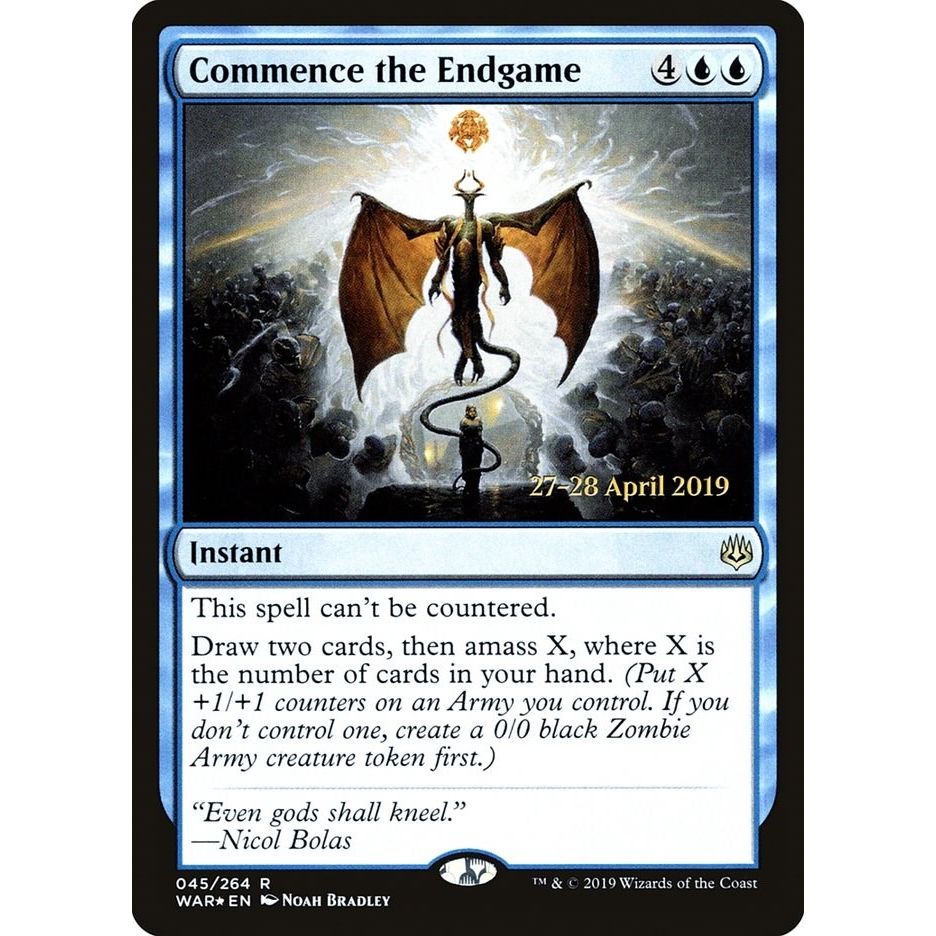 Image for Commence the Endgame (45) (PRE) - Magic: The Gathering