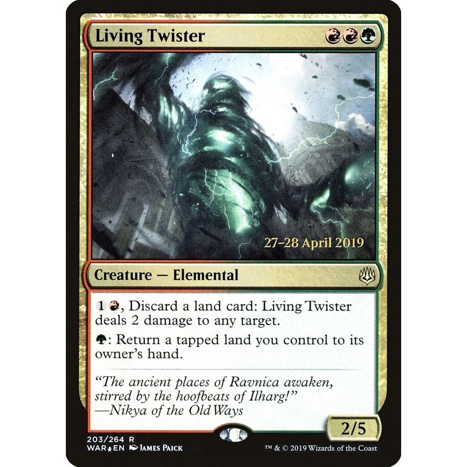 Image for Living Twister (203) (PRE) - Magic: The Gathering