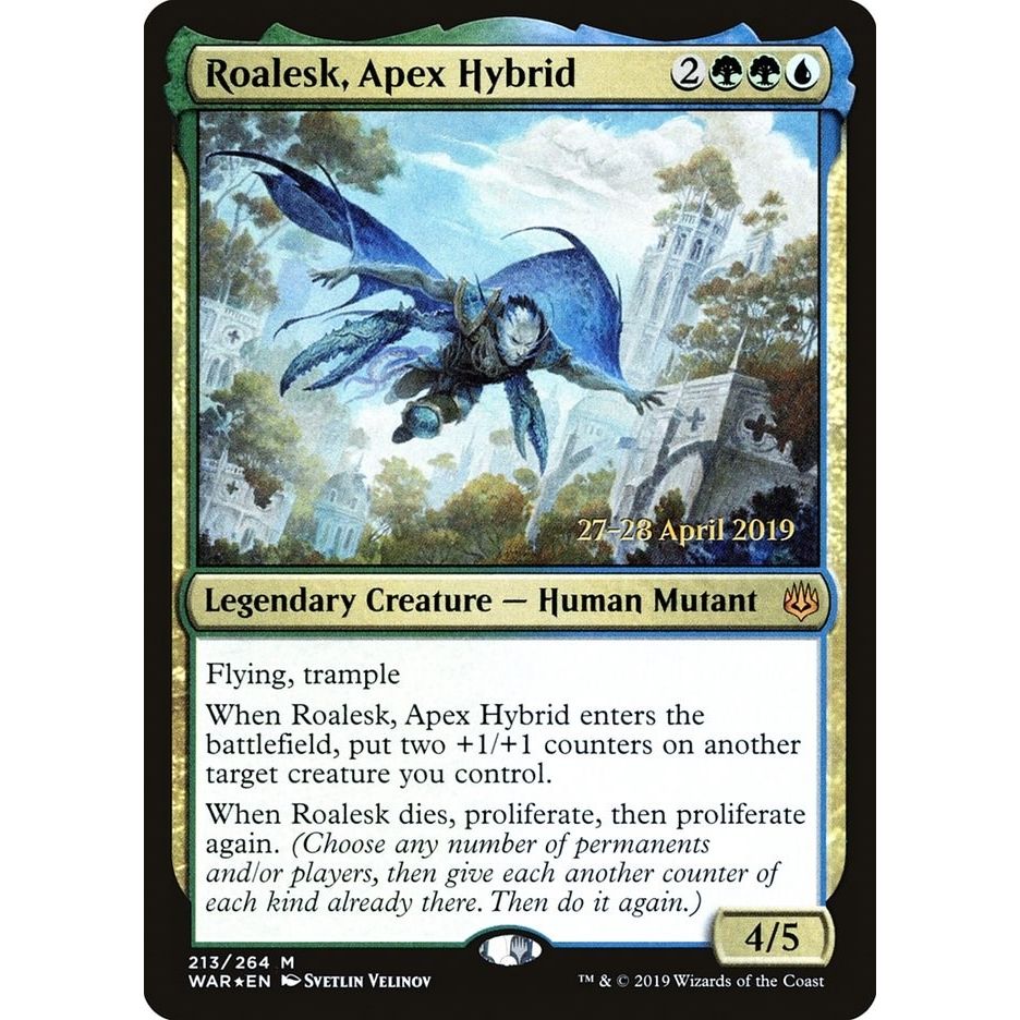 Image for Roalesk, Apex Hybrid (213) (PRE) - Magic: The Gathering