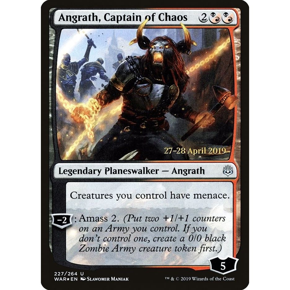 Image for Angrath, Captain of Chaos (227) (PRE) - Magic: The Gathering
