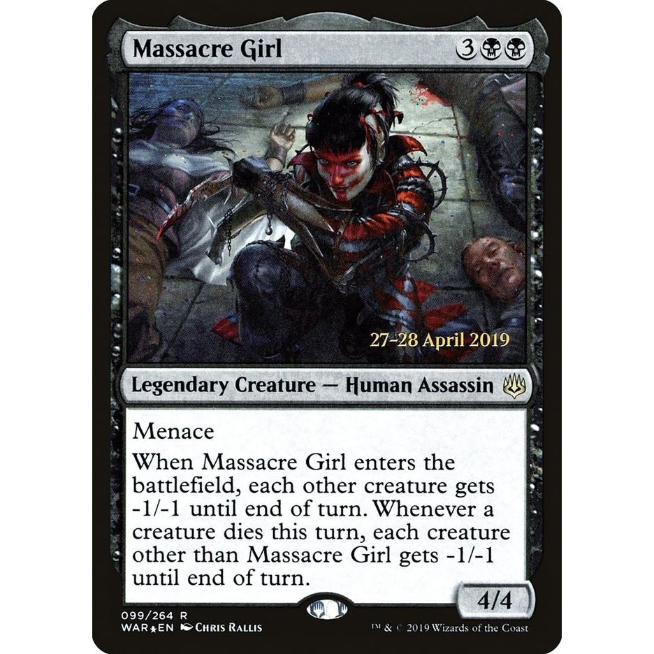 Image for Massacre Girl (99) (PRE) - Magic: The Gathering