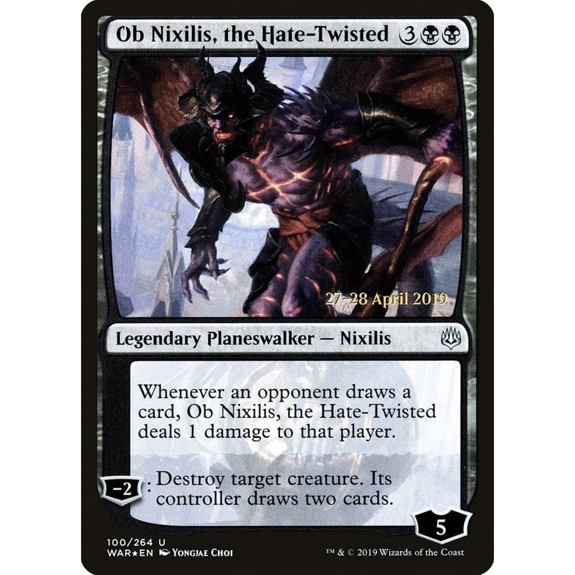 Image for Ob Nixilis, the Hate-Twisted (100) (PRE) - Magic: The Gathering