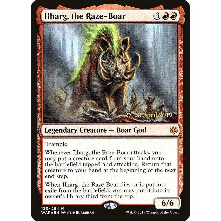 Image for Ilharg, the Raze-Boar (133) (PRE) - Magic: The Gathering
