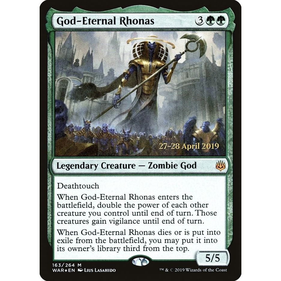Image for God-Eternal Rhonas (163) (PRE) - Magic: The Gathering