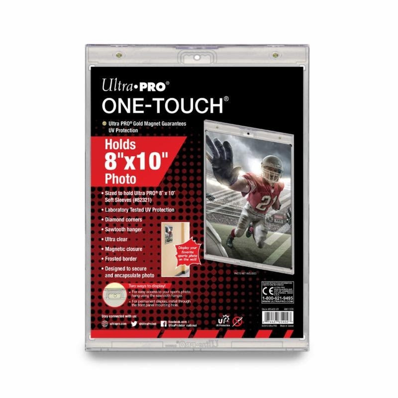 Image for 8" x 10" UV One-Touch Magnetic Holder - Collectible Storage