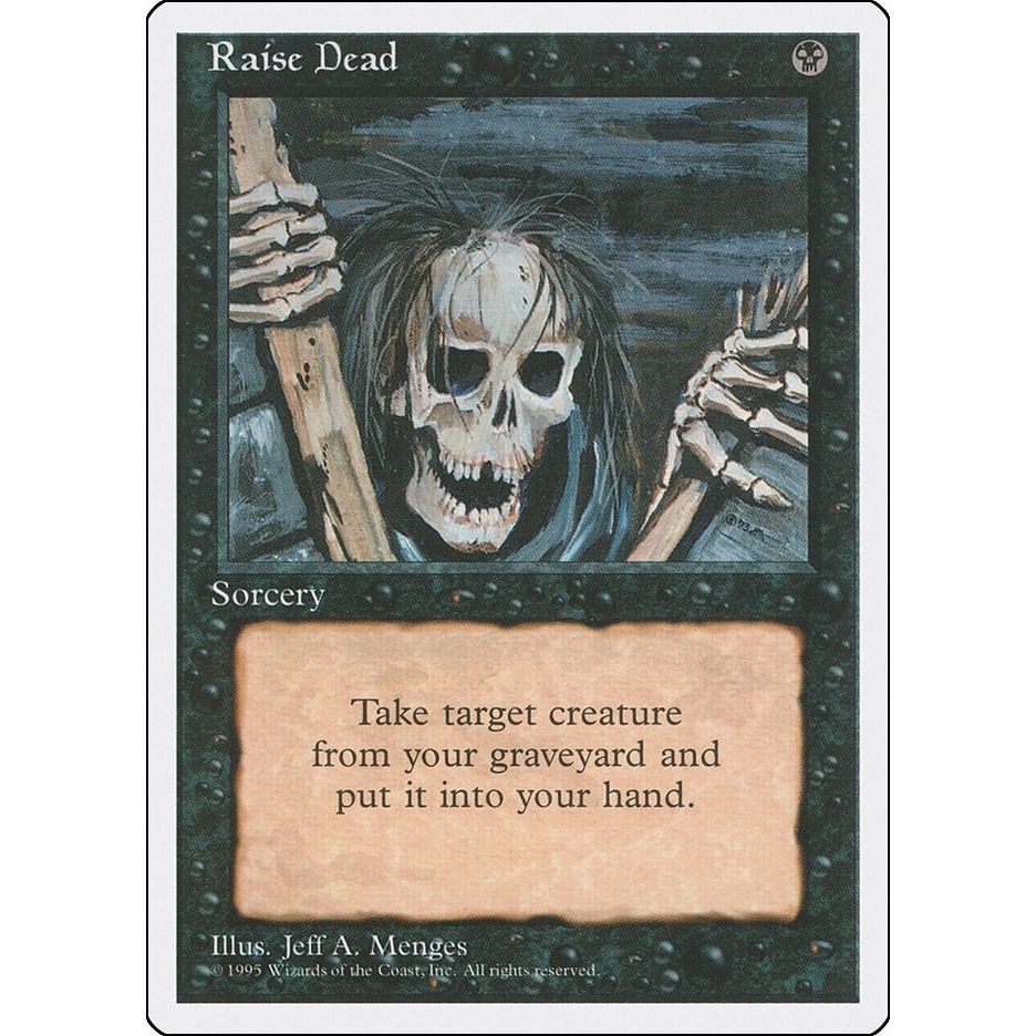 Image for Raise Dead (4ED) - Magic: The Gathering