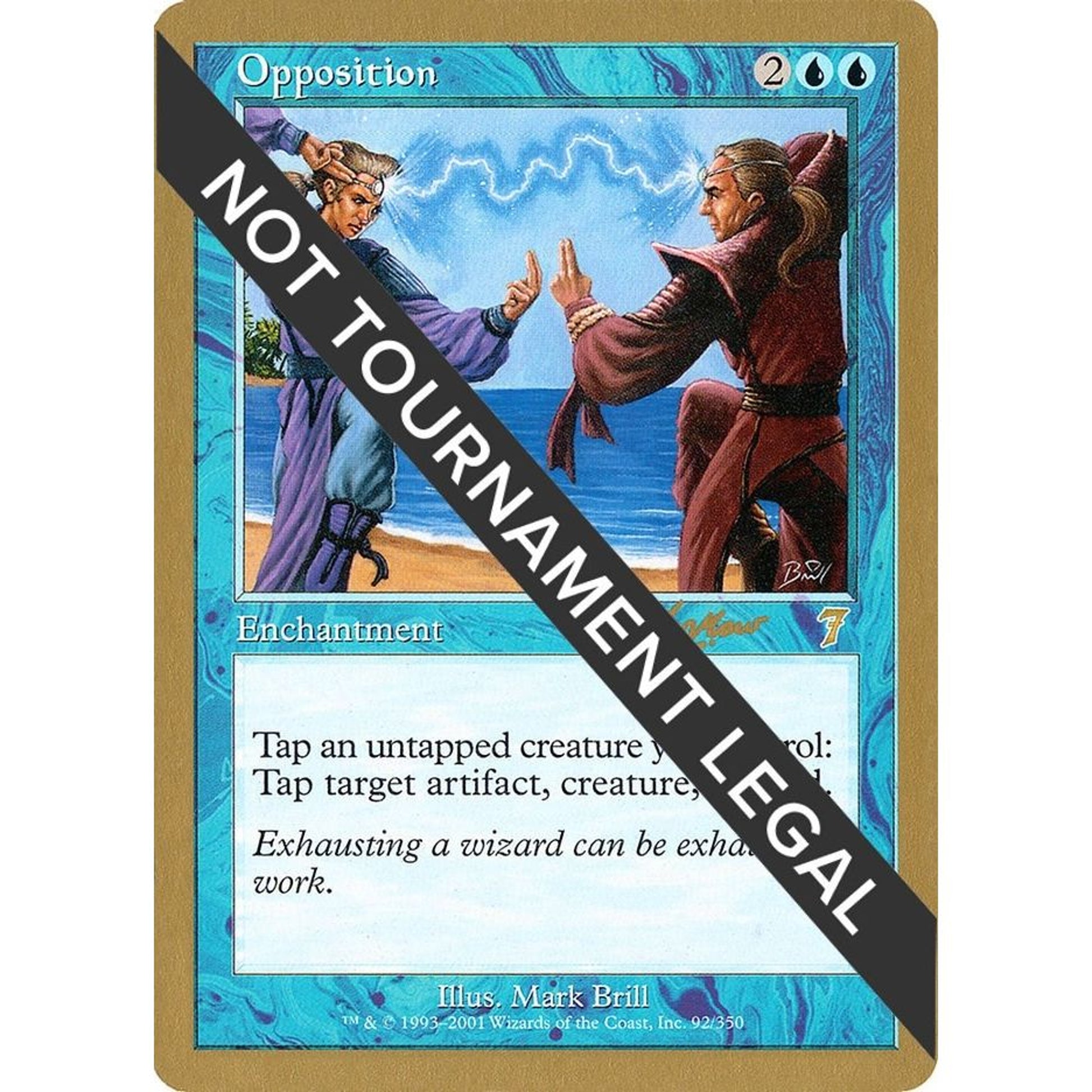 Image for Opposition - 2002 Sim Han How (7ED) (WCD) - Magic: The Gathering