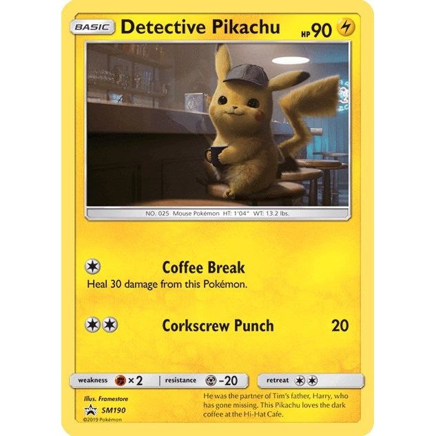 Image for Detective Pikachu - SM190 (SM190) (SMP) - Pokemon