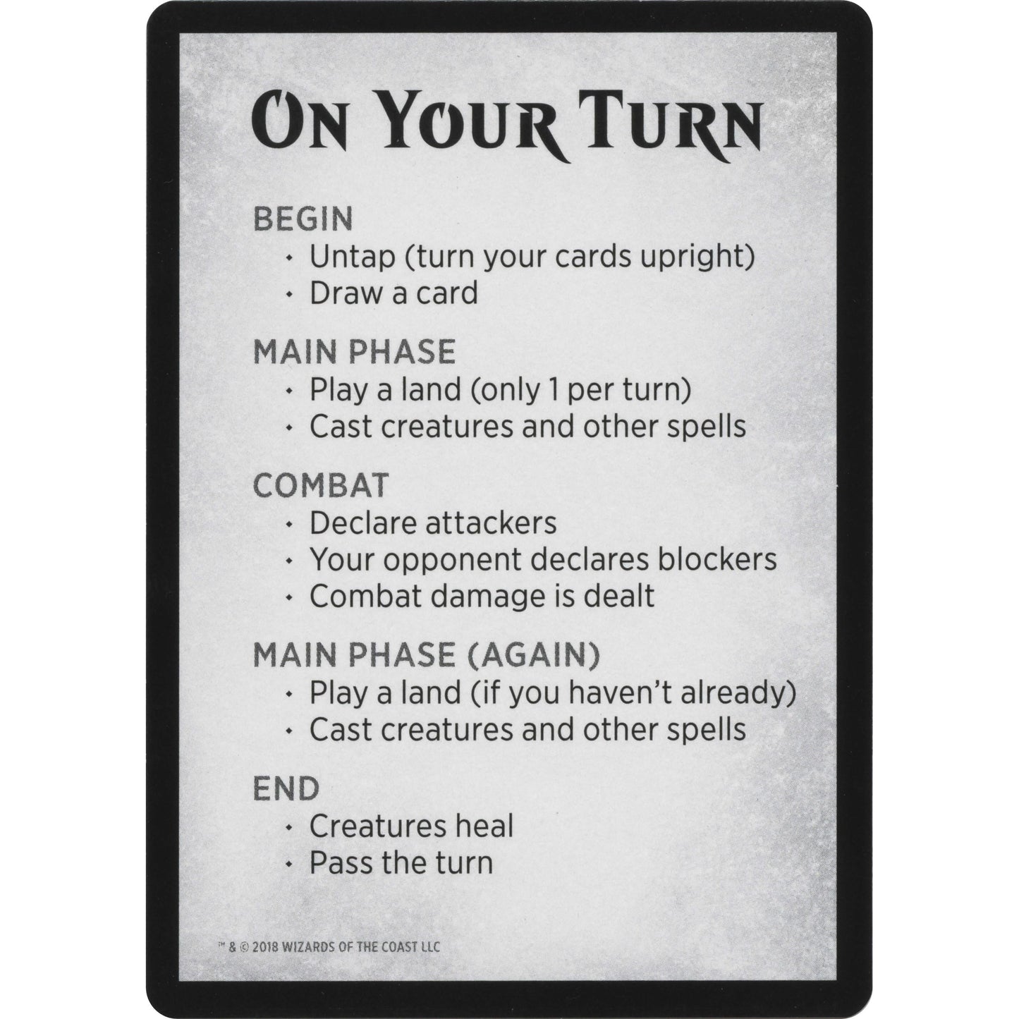 Image for Rules Card (WAR Bundle) (UMP) - Magic: The Gathering
