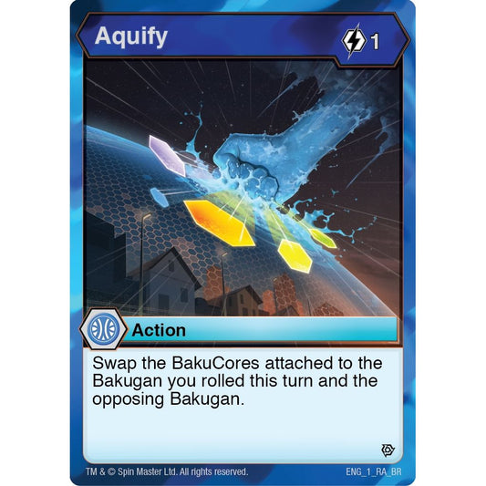 Image for Aquify (1) (BR) - Bakugan TCG