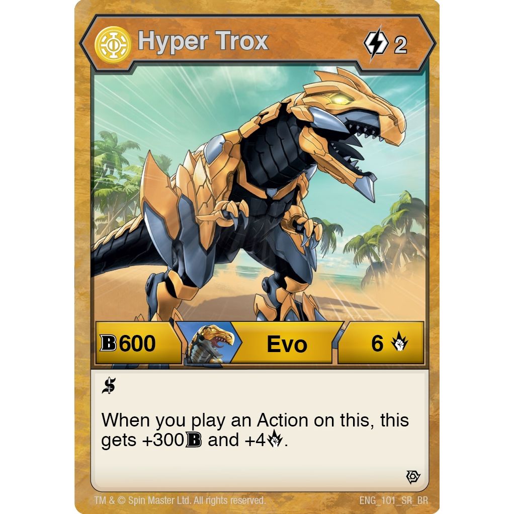 Image for Hyper Trox (101) (BR) - Bakugan TCG