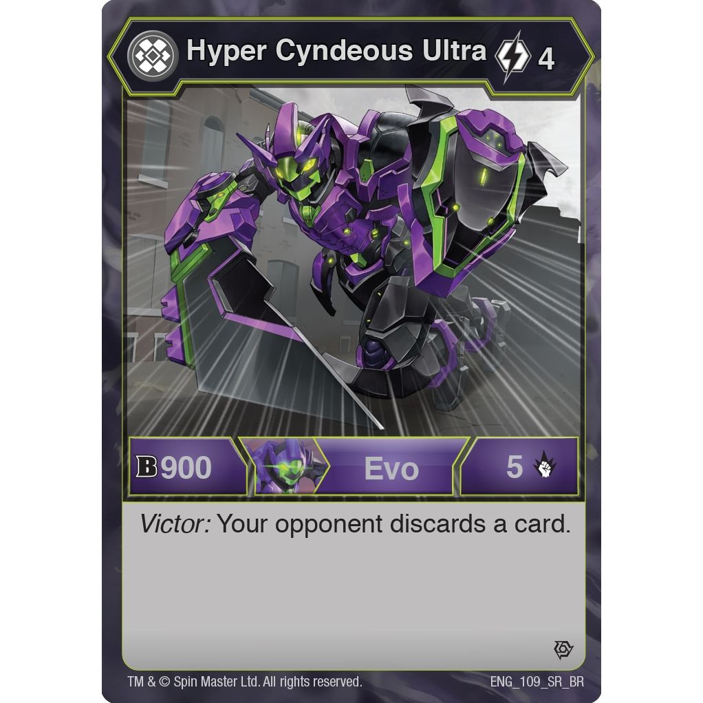 Image for Hyper Cyndeous Ultra (109) (BR) - Bakugan TCG