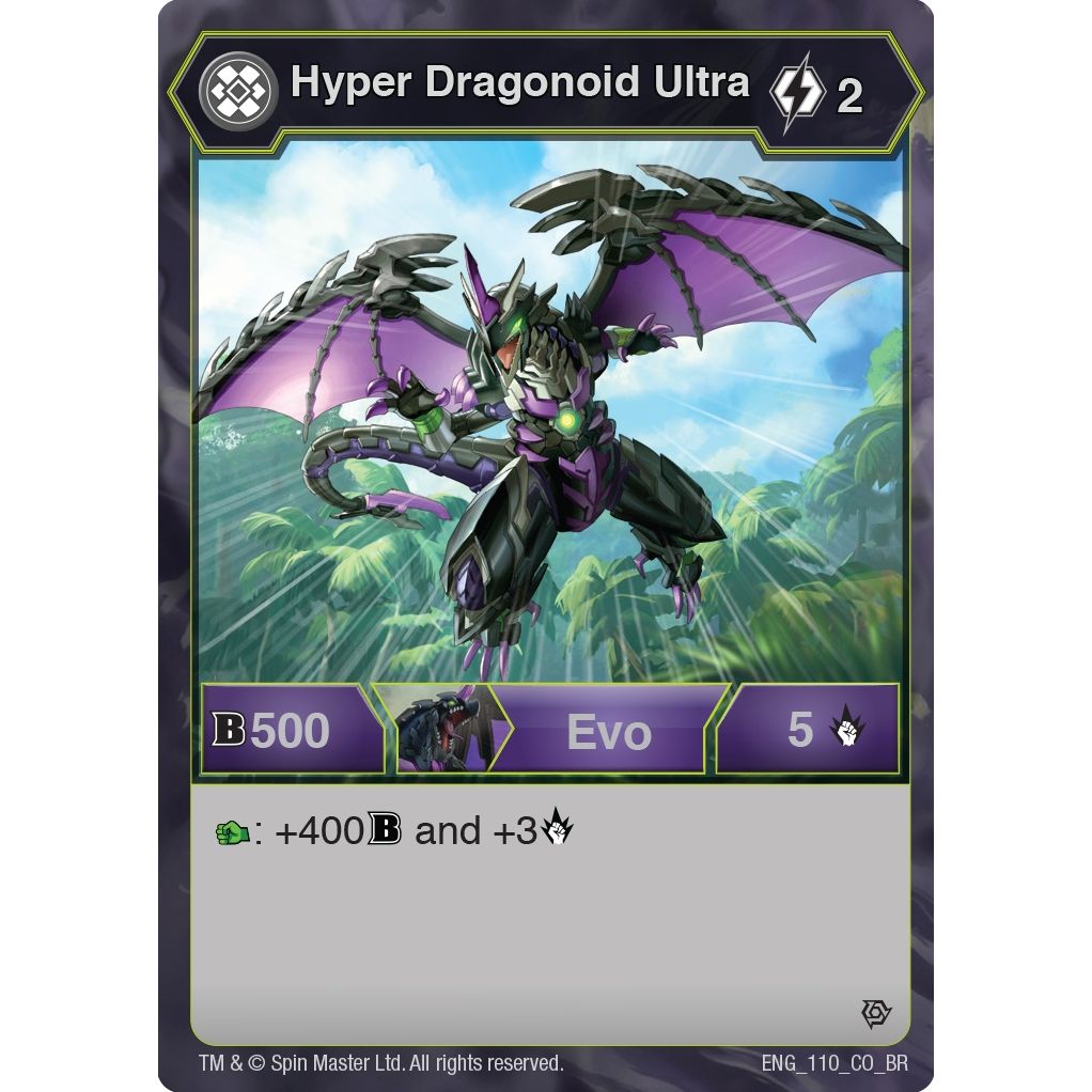 Image for Hyper Dragonoid Ultra (110) (BR) - Bakugan TCG