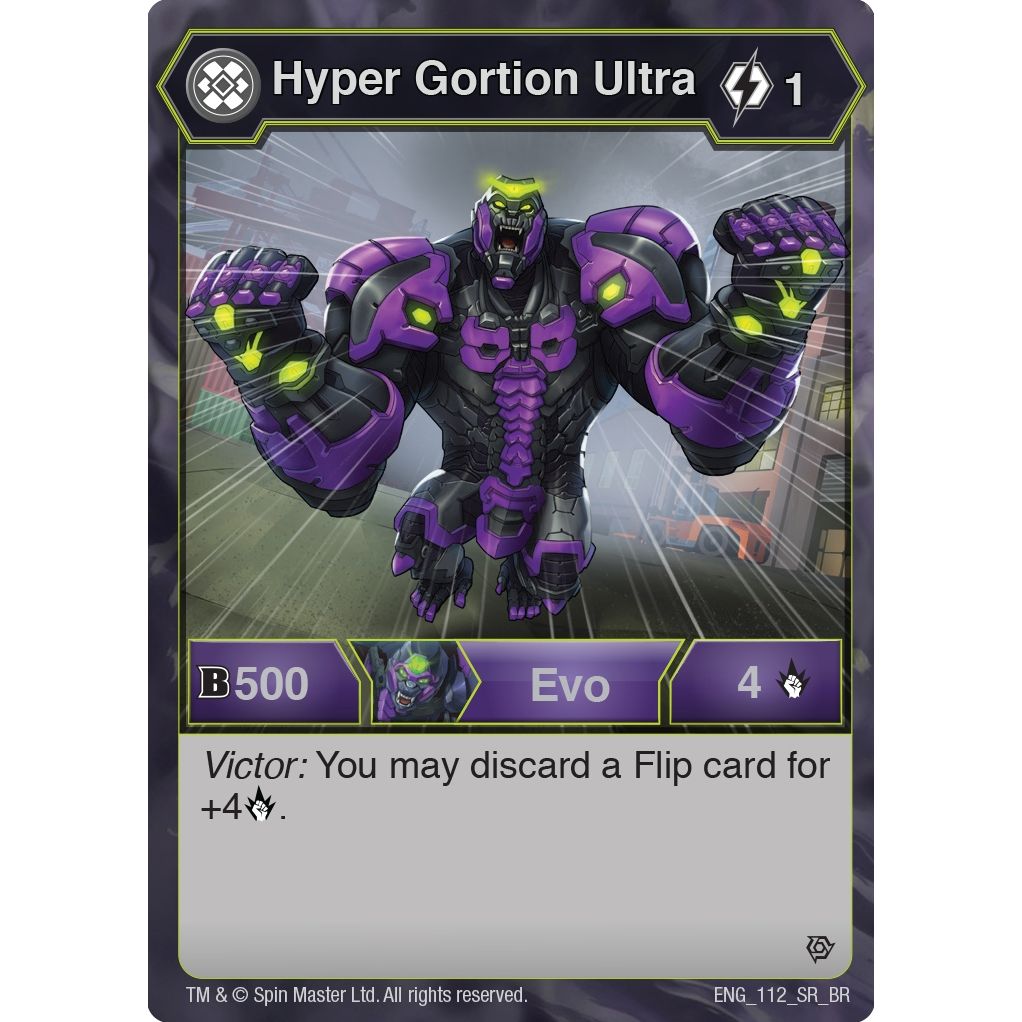 Image for Hyper Gortion Ultra (112) (BR) - Bakugan TCG