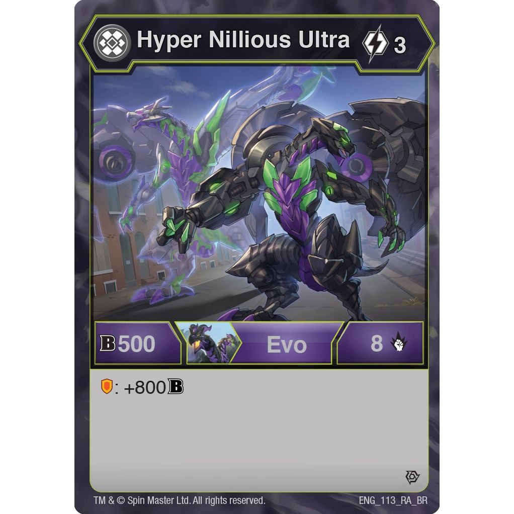 Image for Hyper Nillious Ultra (113) (BR) - Bakugan TCG