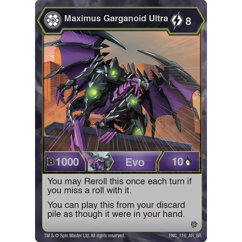 Image for Maximus Garganoid Ultra (116) (BR) - Bakugan TCG