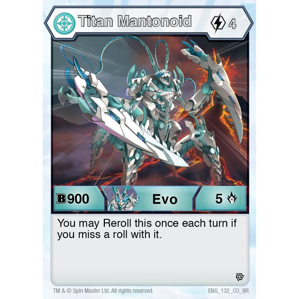 Image for Titan Mantonoid (132) (132) (BR) - Bakugan TCG