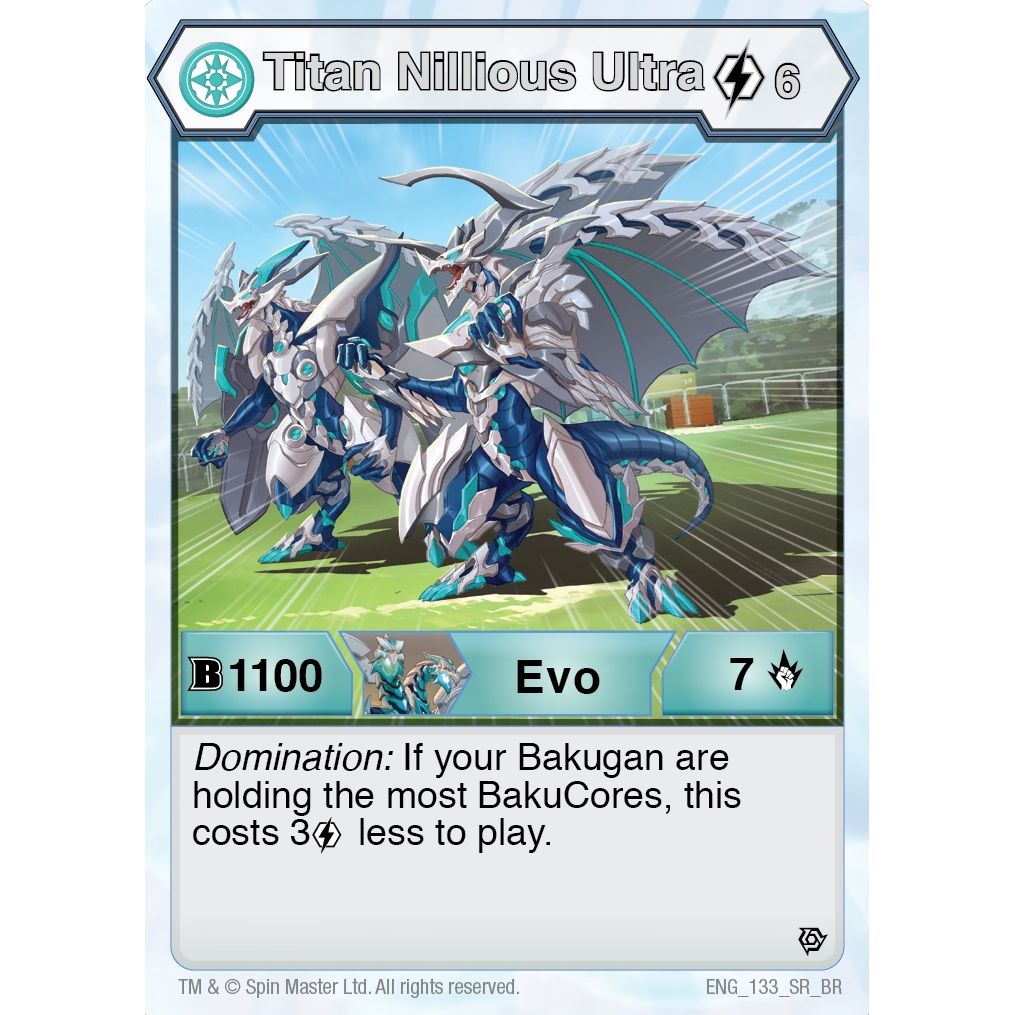 Image for Titan Nillious Ultra (133) (BR) - Bakugan TCG