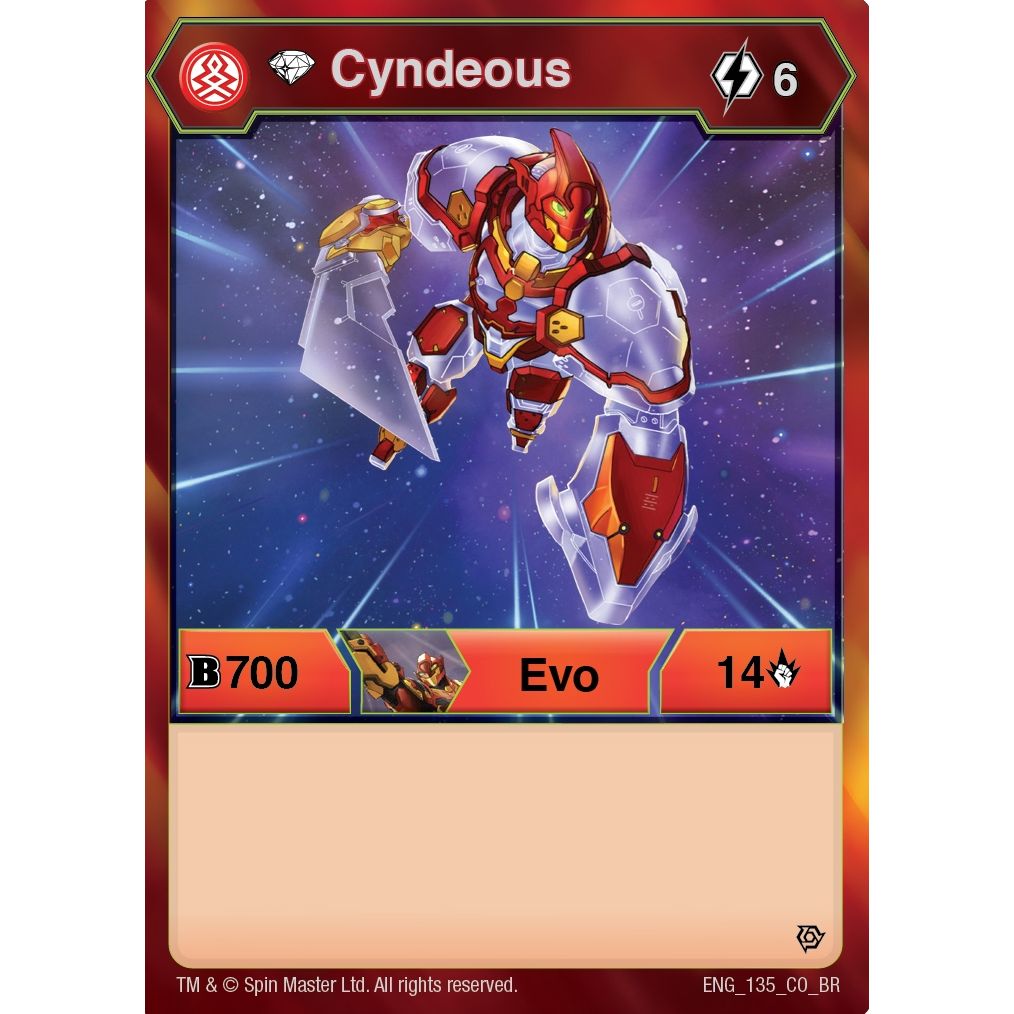 Image for Diamond Cyndeous (135) (BR) - Bakugan TCG