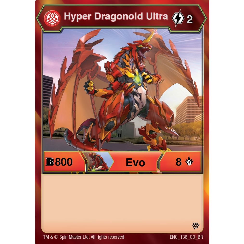 Image for Hyper Dragonoid Ultra (138) (138) (BR) - Bakugan TCG