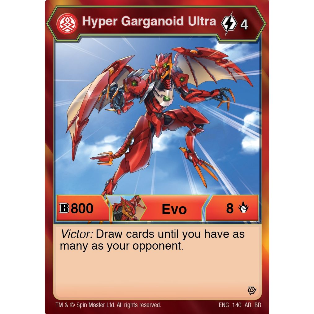 Image for Hyper Garganoid Ultra (140) (BR) - Bakugan TCG
