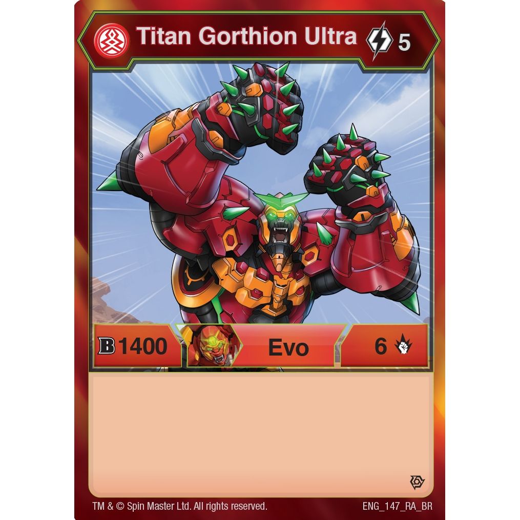 Image for Titan Gorthion Ultra (147) (BR) - Bakugan TCG