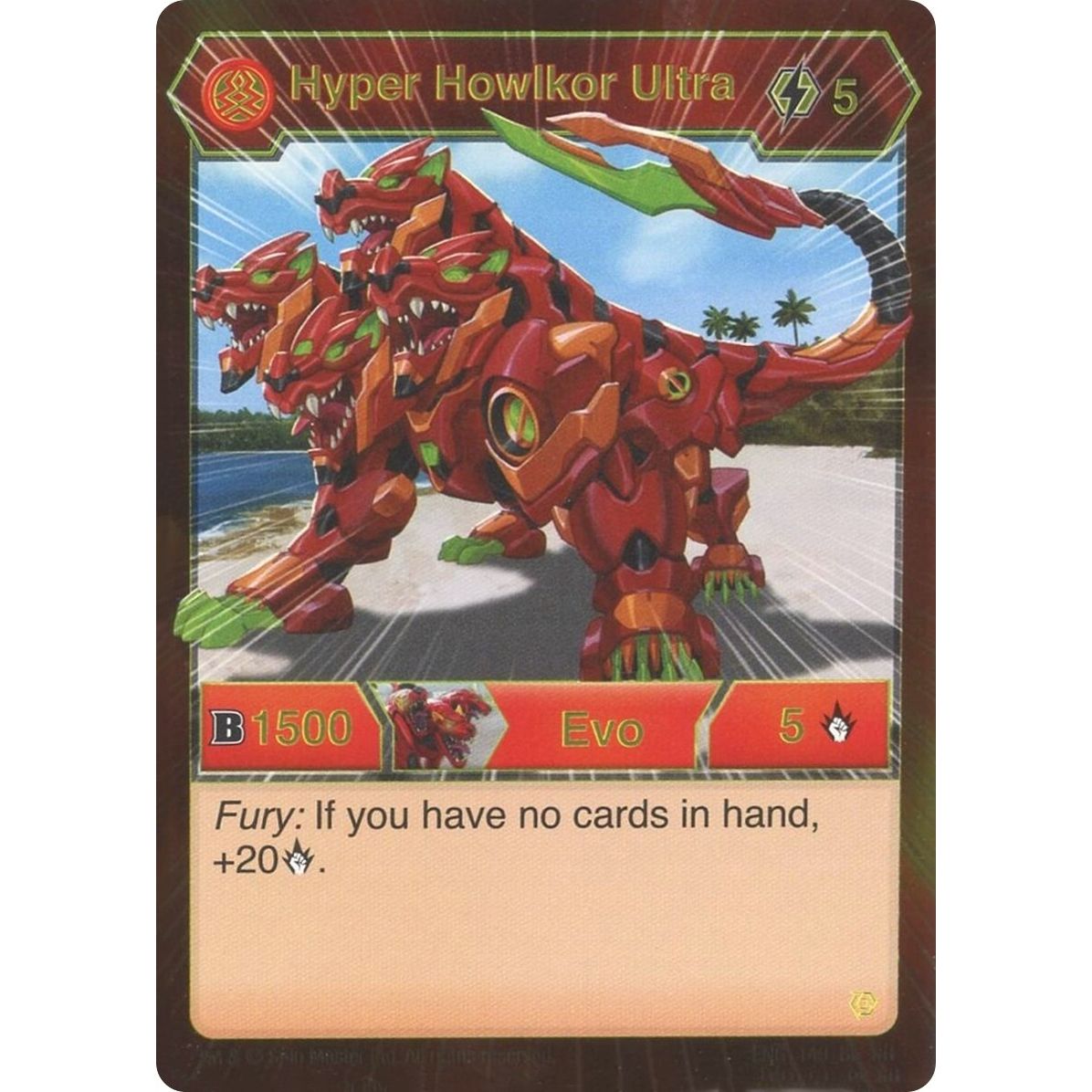 Image for Hyper Howlkor Ultra (149) (BR) - Bakugan TCG