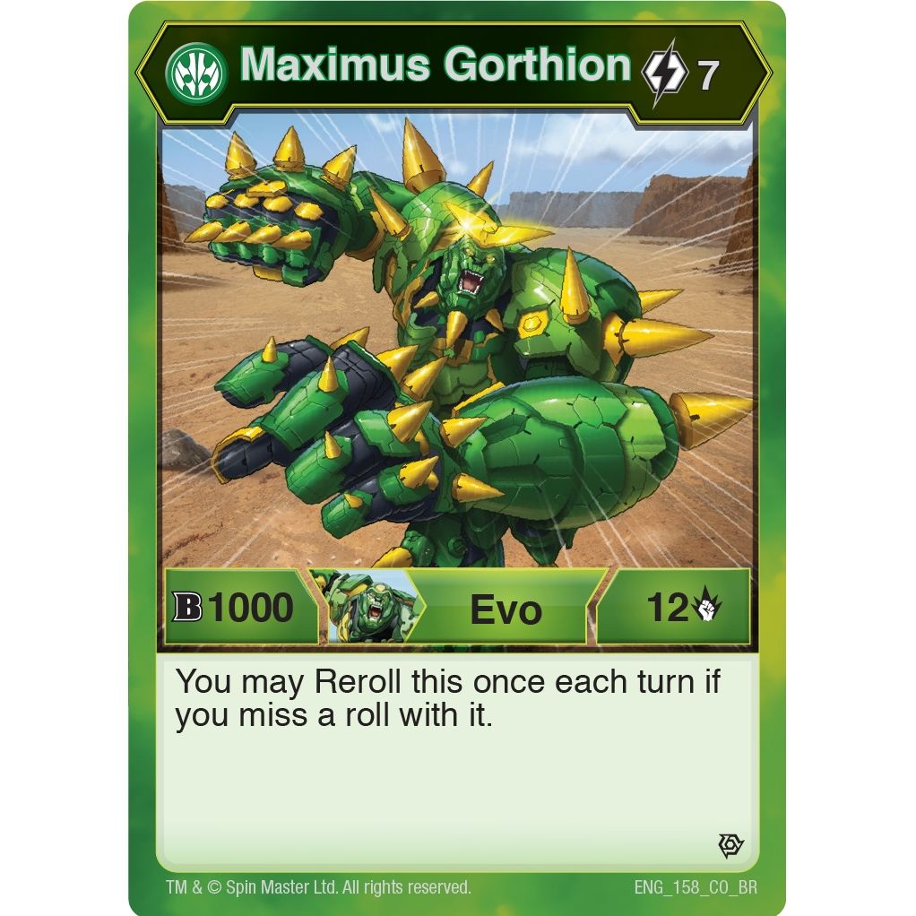 Image for Maximus Gorthion (158) (BR) - Bakugan TCG