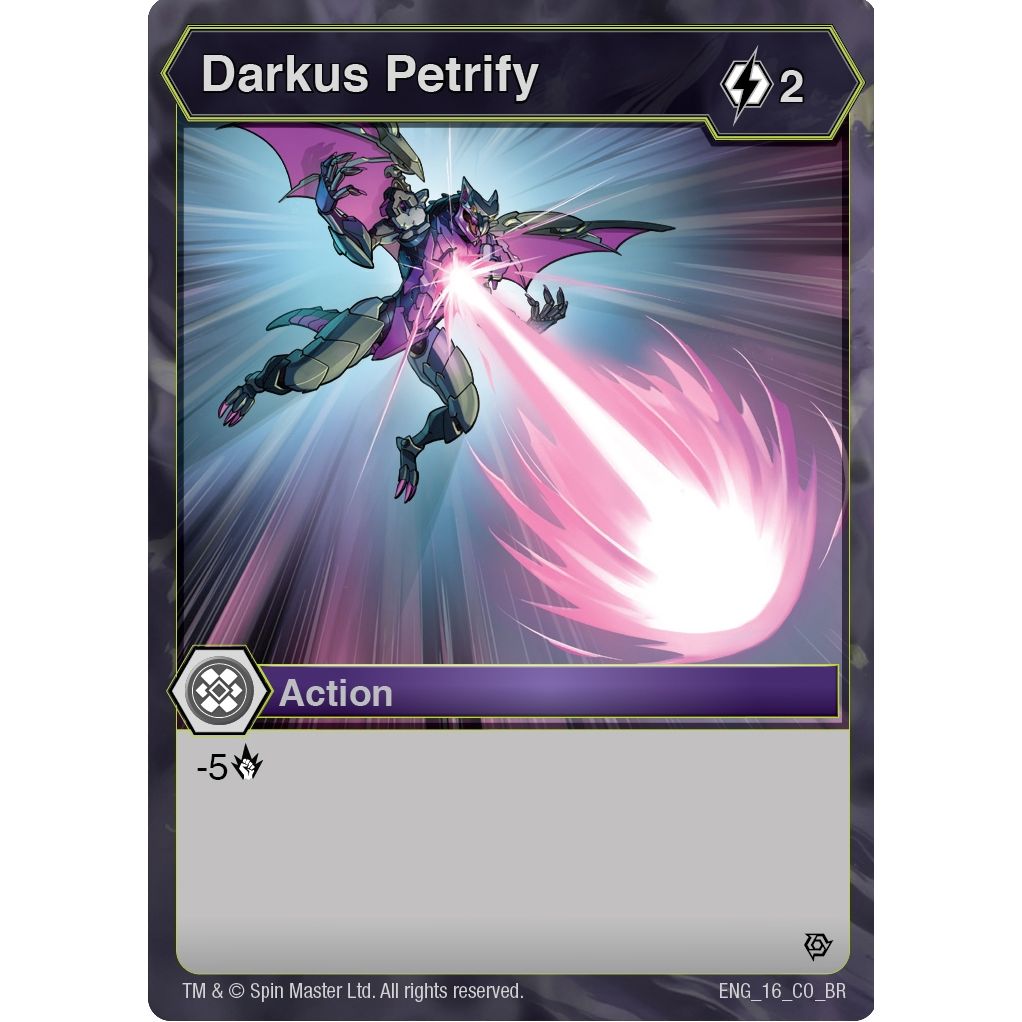 Image for Darkus Petrify (16) (BR) - Bakugan TCG