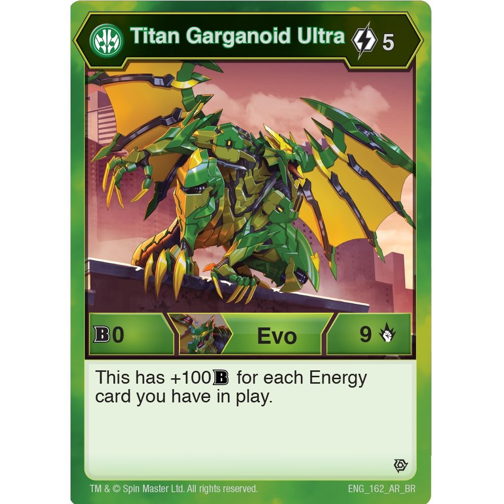 Image for Titan Garganoid Ultra (162) (BR) - Bakugan TCG