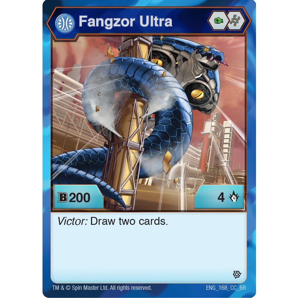 Image for Fangzor Ultra (168) (BR) - Bakugan TCG